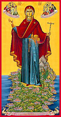 Пресвятая Богородица - Игумения Горы Афонской