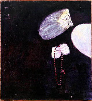 "Преподобный Силуан (Молитва)" (Картина Е. И. Черкасовой)